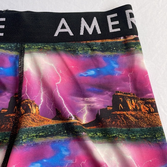 American Eagle Underwear XS Grand Canyon Lightning Print - Picture 2 of 4